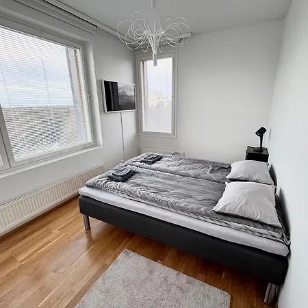 Apartmán Upea Kattohuoneisto Oulun Keskustan Laehellae