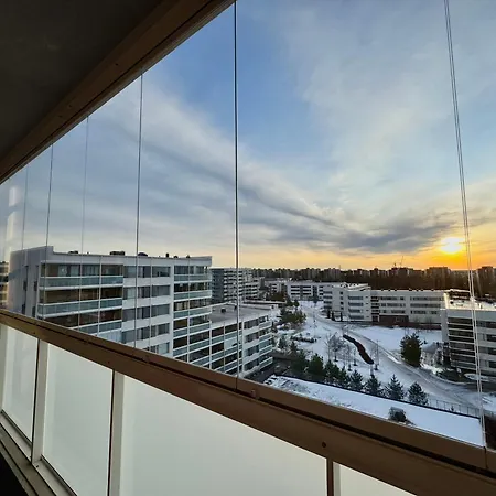 Apartmán Upea Kattohuoneisto Oulun Keskustan Laehellae *